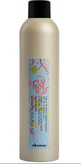 More Inside: This is an Extra Strong Hairspray